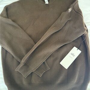 ALO Yoga Men's Brown Sweater